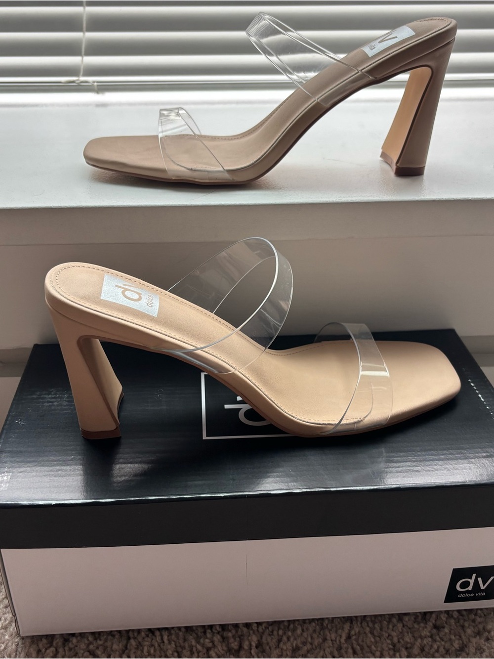 Dolce Vita Veniss Translucent Block Heel